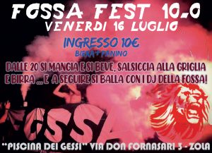 Fossa Fest 10.0 - Piscina Gessi