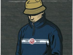 Boy & Wall (11x16,5 cm)