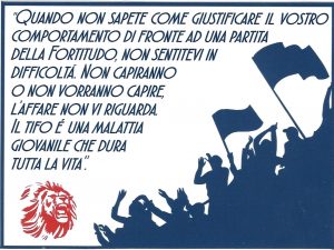 Frase Pier Paolo Pasolini (12x9 cm)